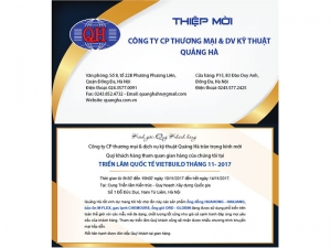 Tham quan gian h&agrave;ng QUẢNG H&Agrave; - Triển l&atilde;m Quốc tế VIETBUILD